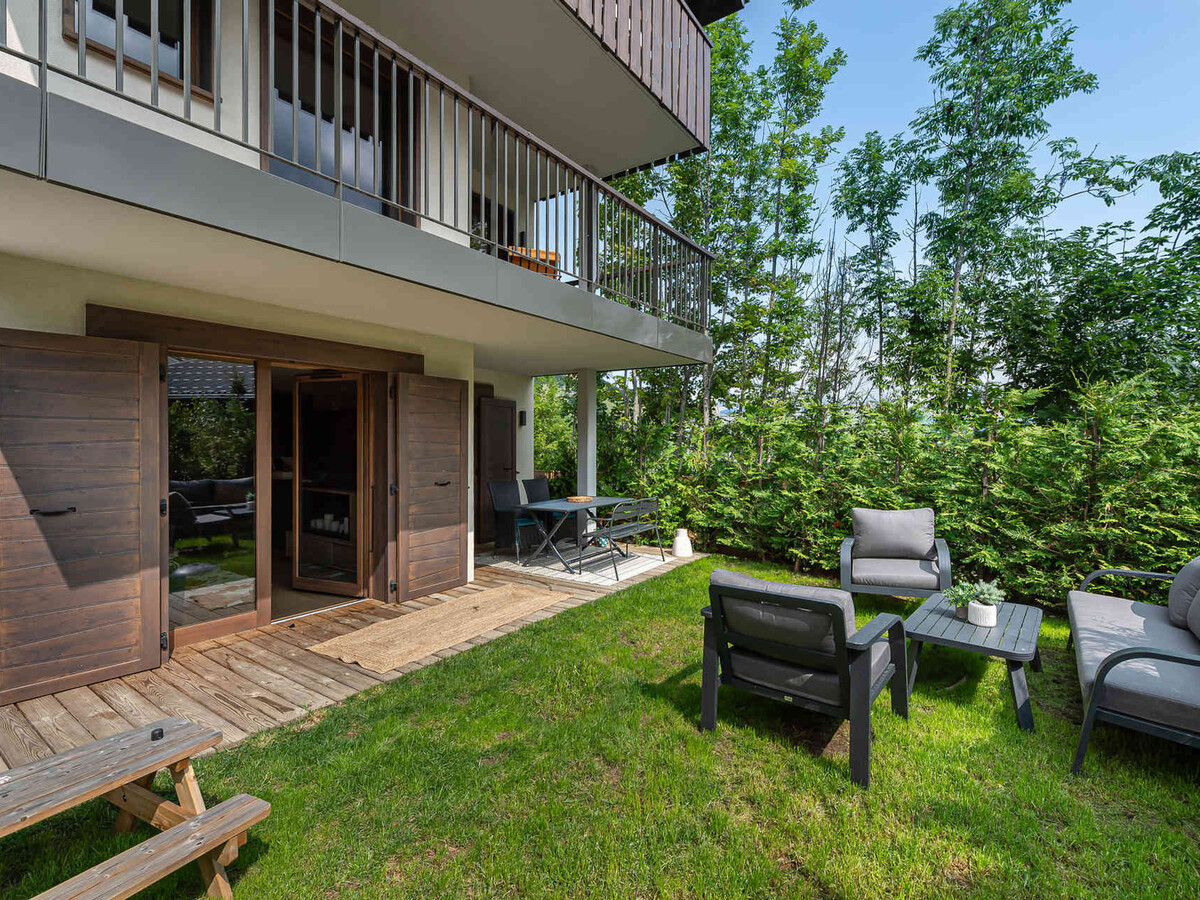 Appartement 3 chambres avec jardin à Megève, animaux acceptés - Photo 12