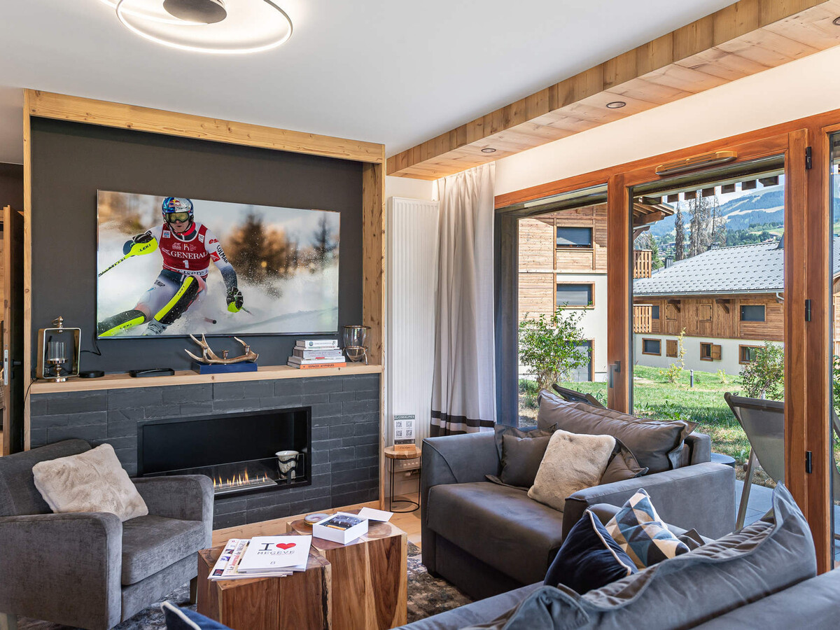 Appartement neuf 4 personnes avec terrasse à Megève - Photo 1