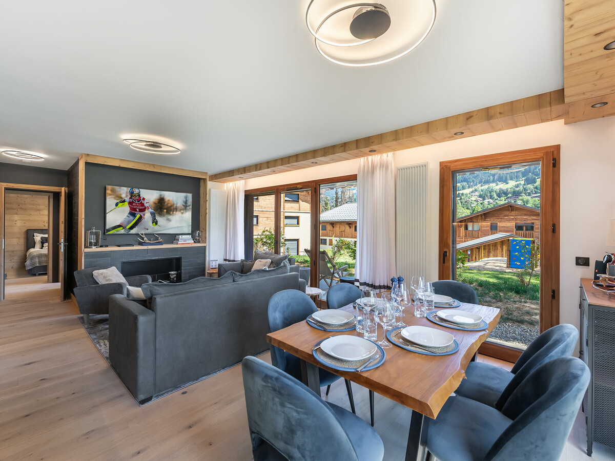 Appartement neuf 4 personnes avec terrasse à Megève - Photo 5
