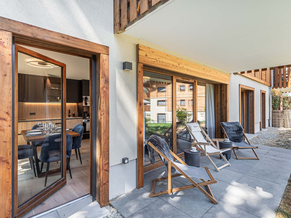Appartement neuf 4 personnes avec terrasse à Megève - Photo 10