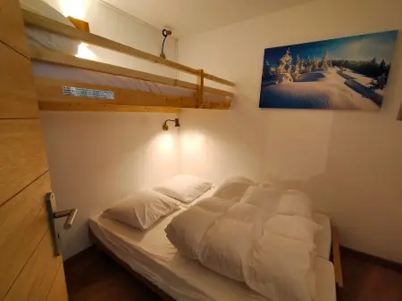 Appartement Avoriaz 5 pers, vue Sud-Ouest, balcon, pistes à 100 m : photo 7