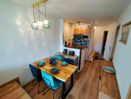 Appartement Avoriaz 5 pers, vue Sud-Ouest, balcon, pistes à 100 m : photo 12