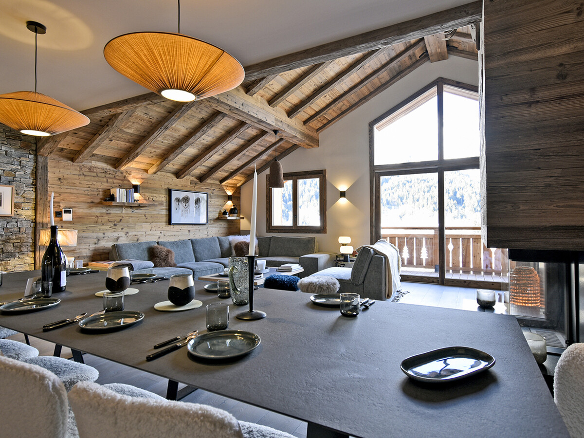 Charmant Triplex aux Allues avec Cheminée et Concierge - Photo 2