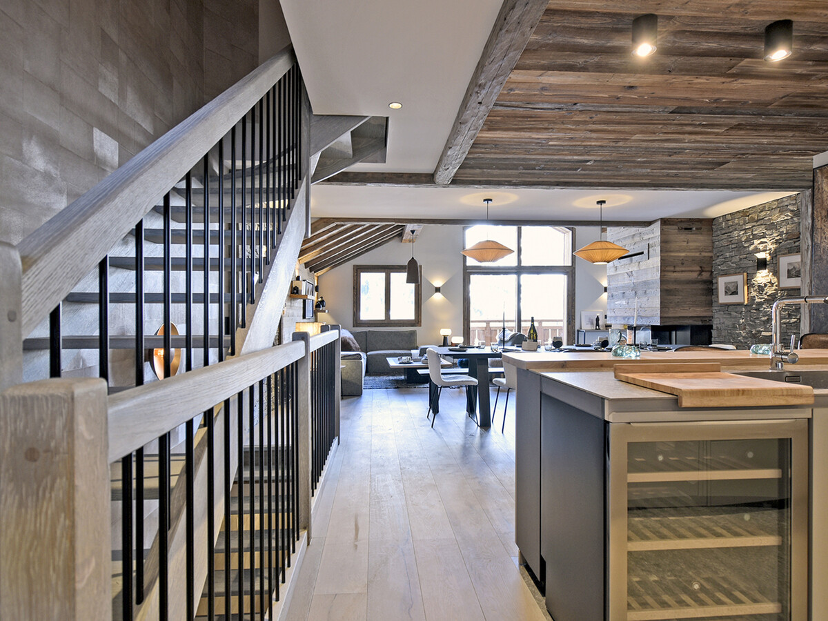 Charmant Triplex aux Allues avec Cheminée et Concierge - Photo 4
