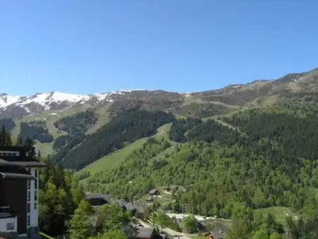 Studio avec balcon ouest à 50 m du télésiège de Morel, Méribel : photo 6