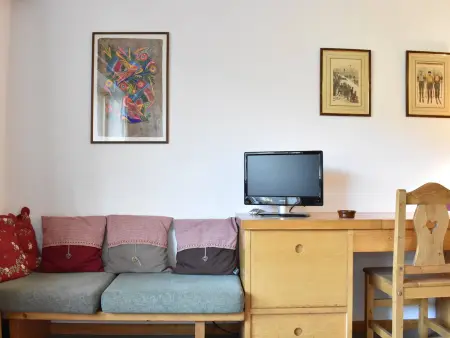 Studio avec balcon ouest à 50 m du télésiège de Morel, Méribel : photo 9