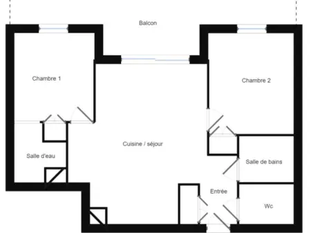 Les Saisies : appartement neuf 3 pièces, parking couvert, vue Beaufortain : photo 4