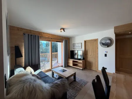 Les Saisies : appartement neuf 3 pièces, parking couvert, vue Beaufortain : photo 5