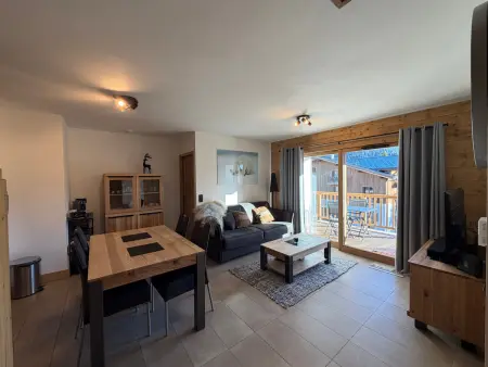Les Saisies : appartement neuf 3 pièces, parking couvert, vue Beaufortain : photo 6