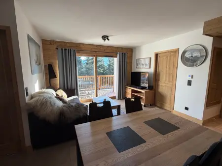 Les Saisies : appartement neuf 3 pièces, parking couvert, vue Beaufortain : photo 7