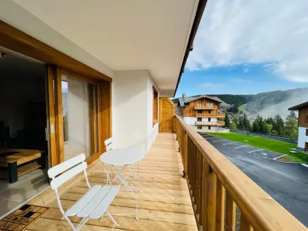 Les Saisies : appartement neuf 3 pièces, parking couvert, vue Beaufortain : photo 13