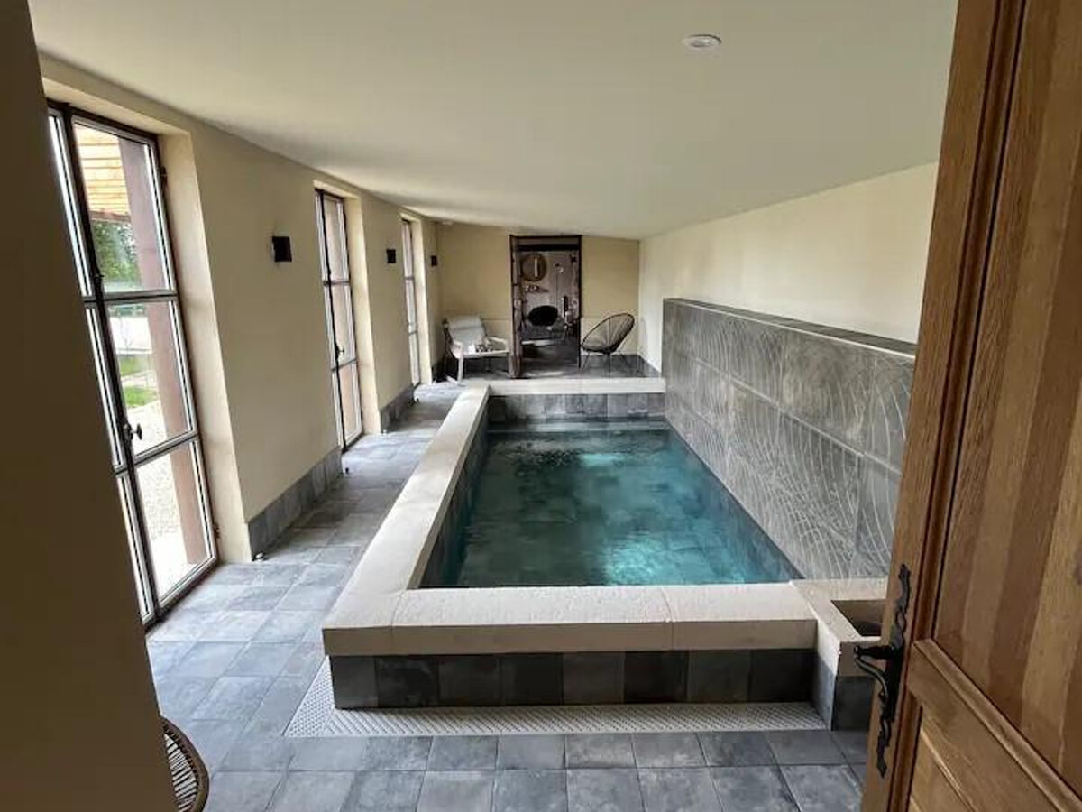Gîte spa et piscine intérieure chauffée à Beaumont-en-Véron - Photo 16