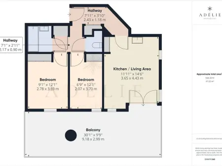 Appartement 3 pièces, 400 m des pistes à La Rosière : photo 12
