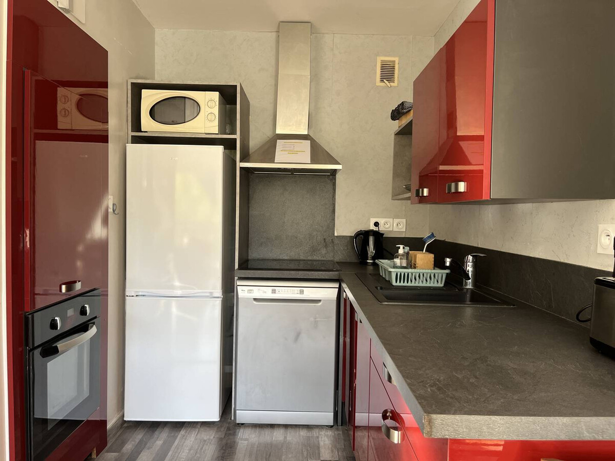 Appart 4 pers. balcon sud, parking gratuit, accès pistes - Photo 7