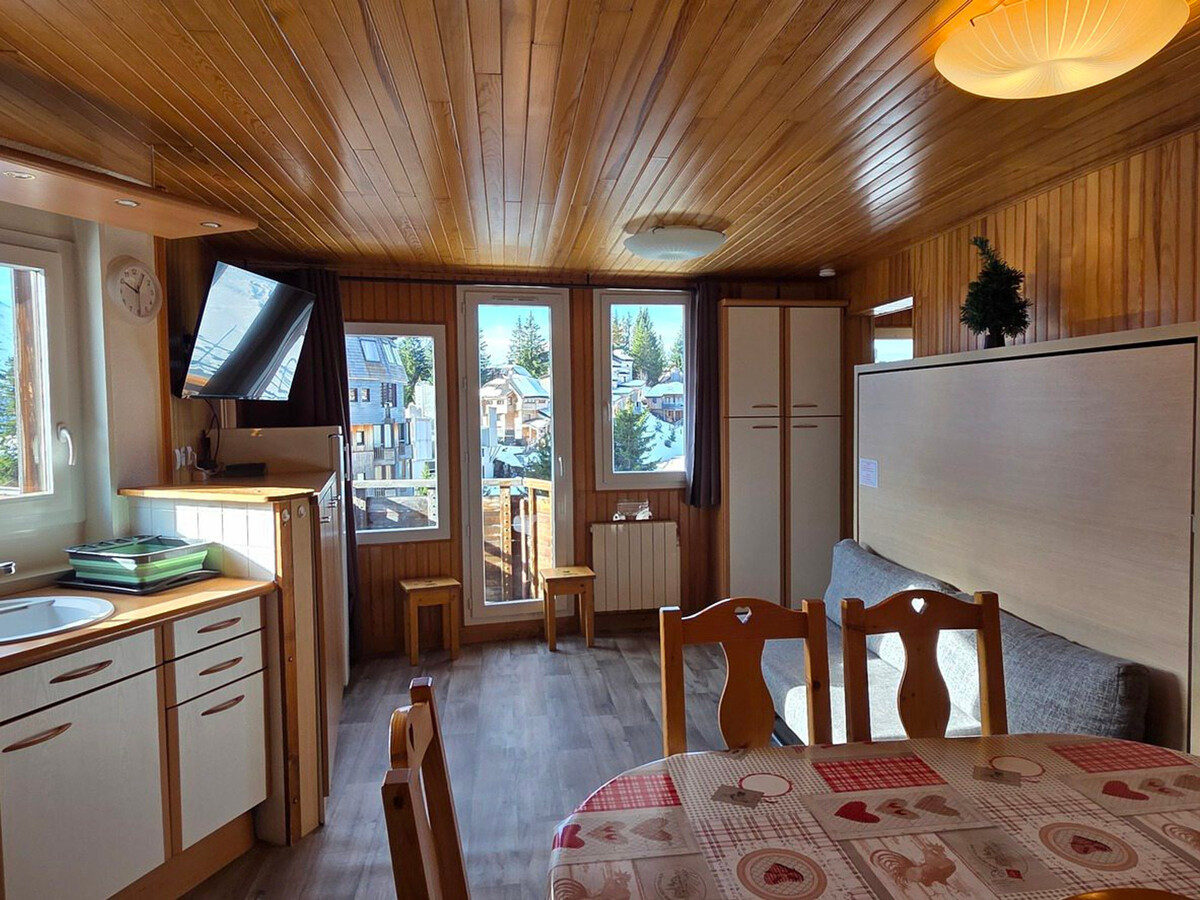 Grand appartement 40m² centre station Avoriaz, balcon sud - Photo 2