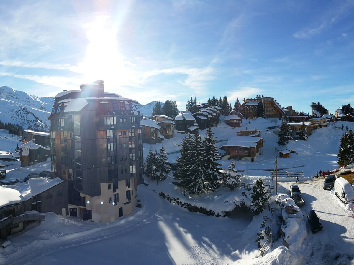 Grand appartement 40m² centre station Avoriaz, balcon sud - Photo 8