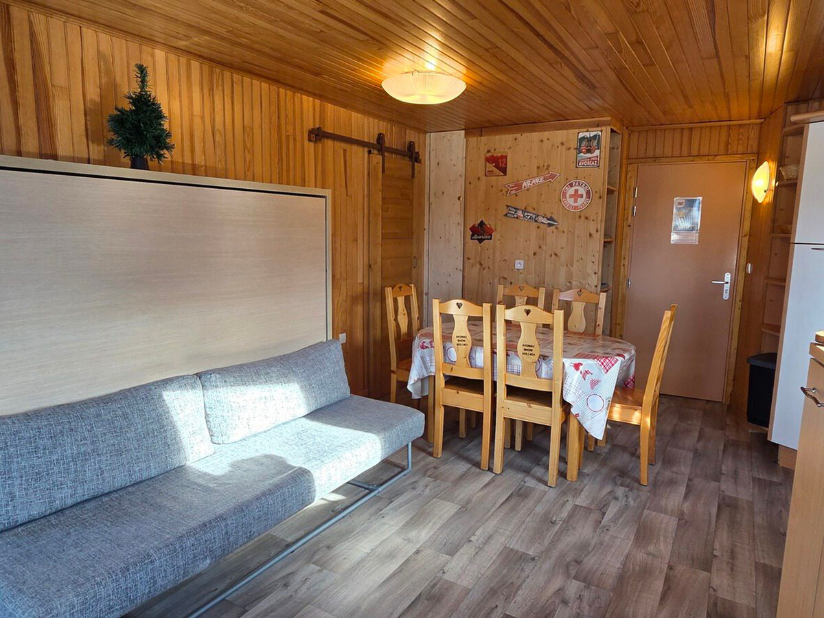 Grand appartement 40m² centre station Avoriaz, balcon sud - Photo 13