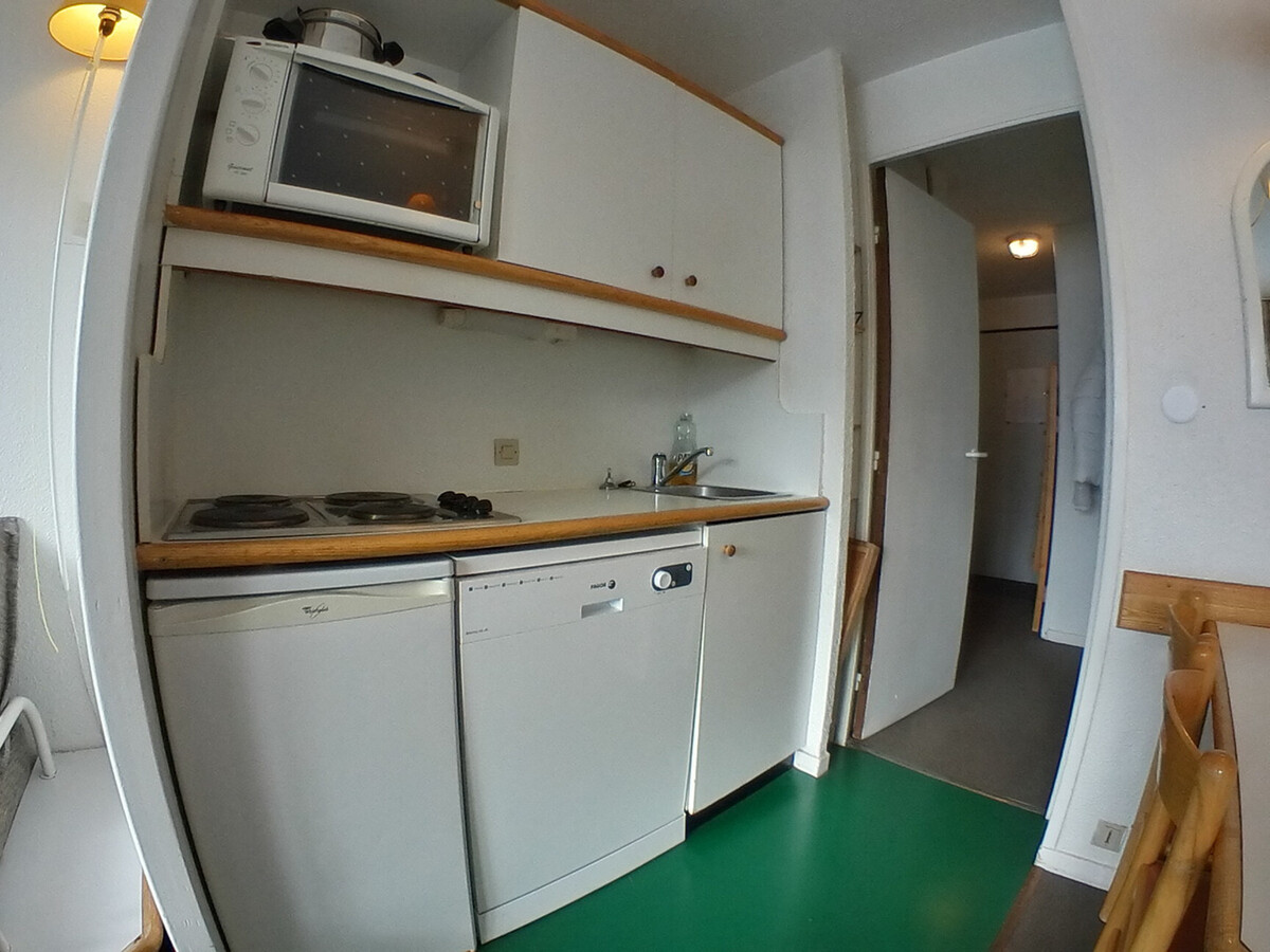 Studio 4 pers. centre Avoriaz, balcon vue Aquariaz - Photo 2