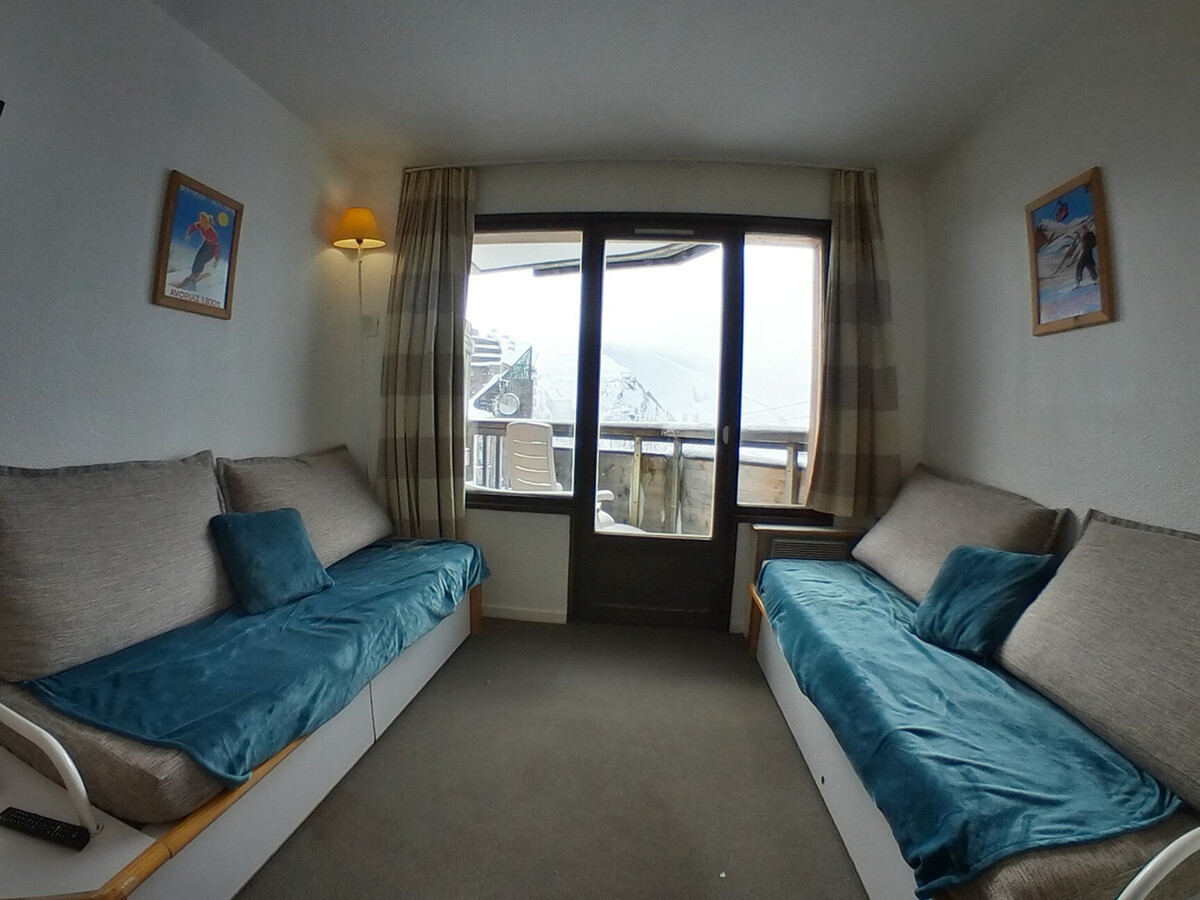 Studio 4 pers. centre Avoriaz, balcon vue Aquariaz - Photo 3