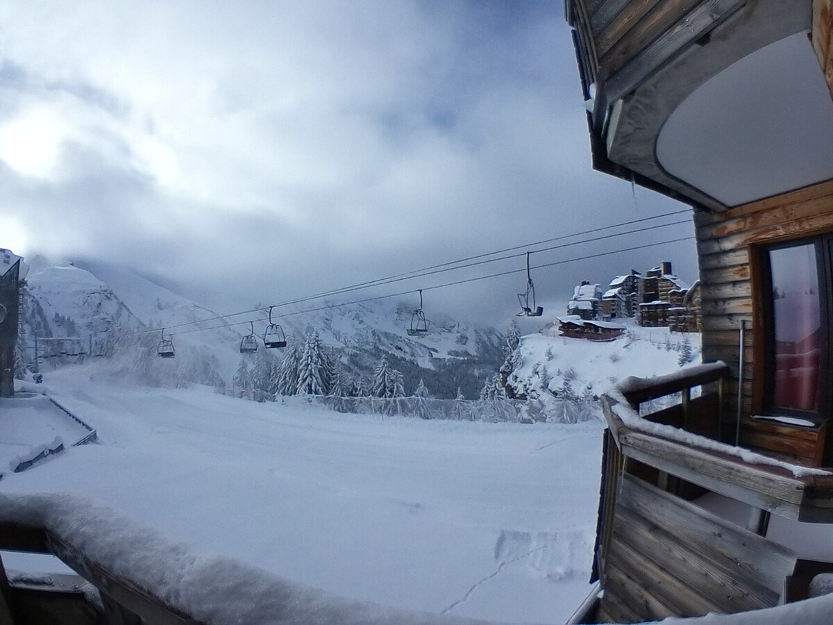 Studio 4 pers. centre Avoriaz, balcon vue Aquariaz - Photo 9