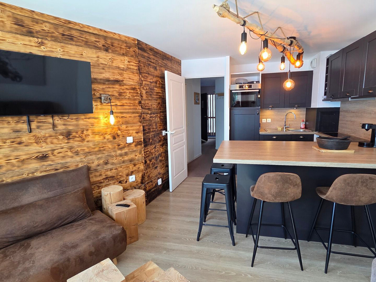 Bel appartement 3 pièces, 6 pers, skis aux pieds, WIFI - Photo 2