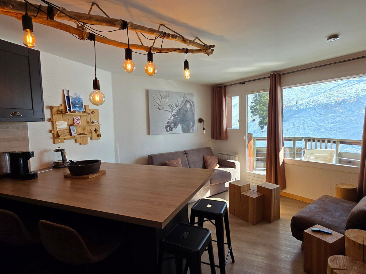 Bel appartement 3 pièces, 6 pers, skis aux pieds, WIFI - Photo 3