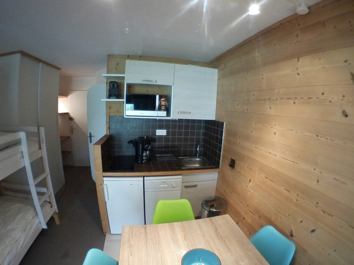 Studio 4 pers au centre d'Avoriaz, balcon vue pistes - Photo 5