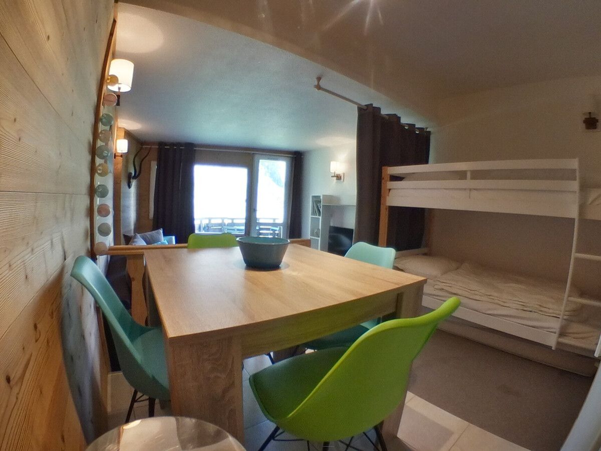 Studio 4 pers au centre d'Avoriaz, balcon vue pistes - Photo 7