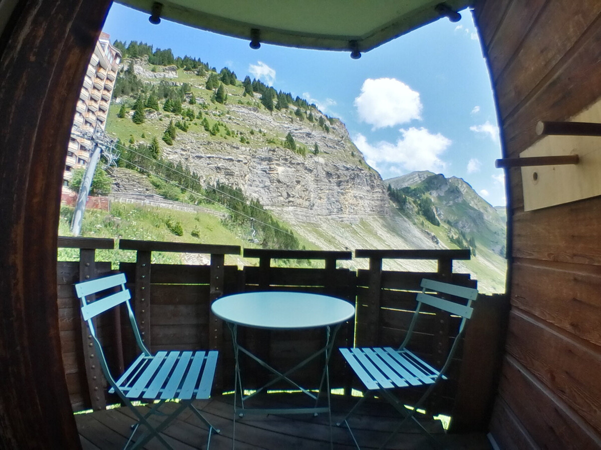 Studio 4 pers au centre d'Avoriaz, balcon vue pistes - Photo 10
