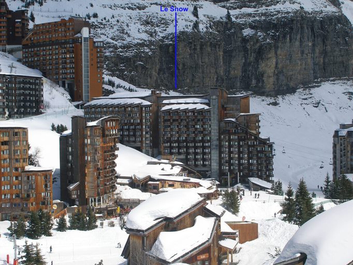Studio 4 pers au centre d'Avoriaz, balcon vue pistes - Photo 13