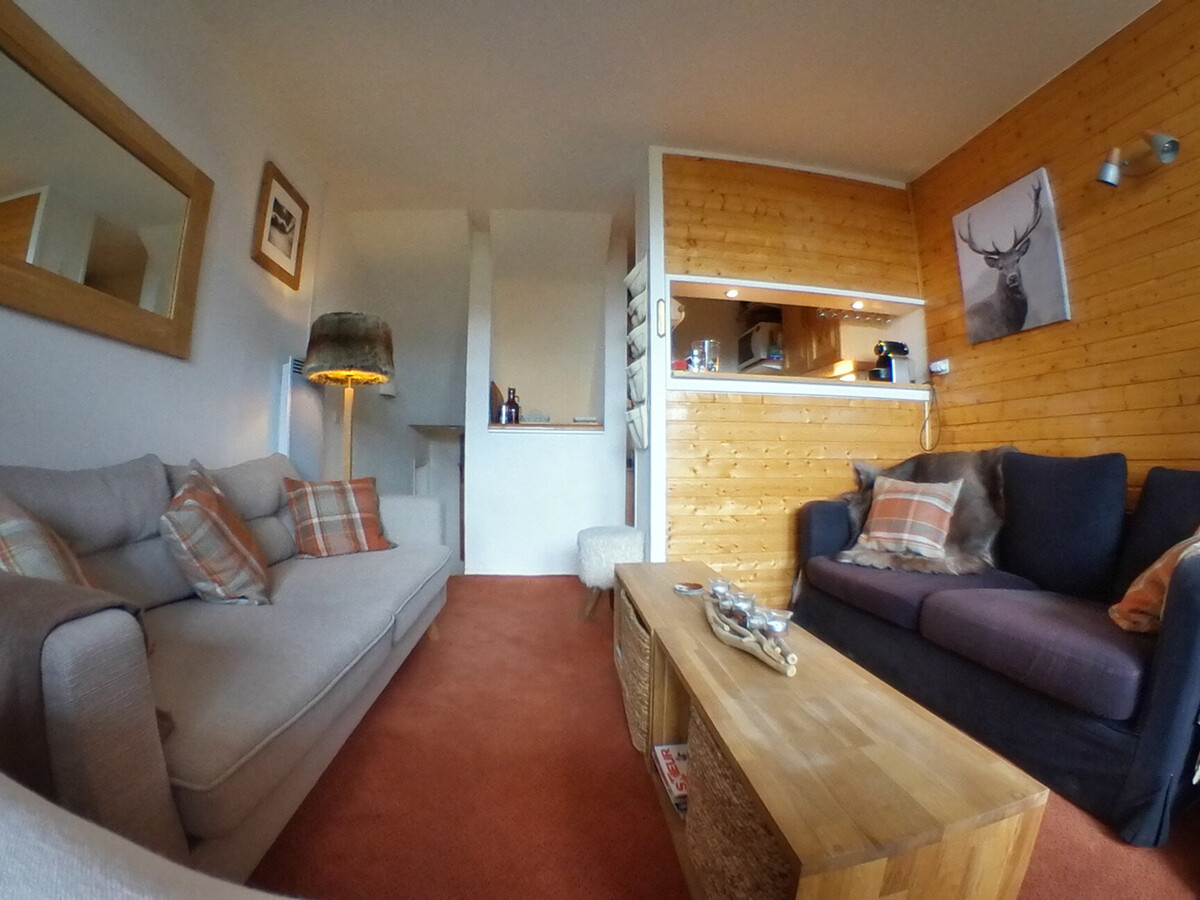 Duplex 6 pers. au cœur d'Avoriaz, balcon sud vue station - Photo 13
