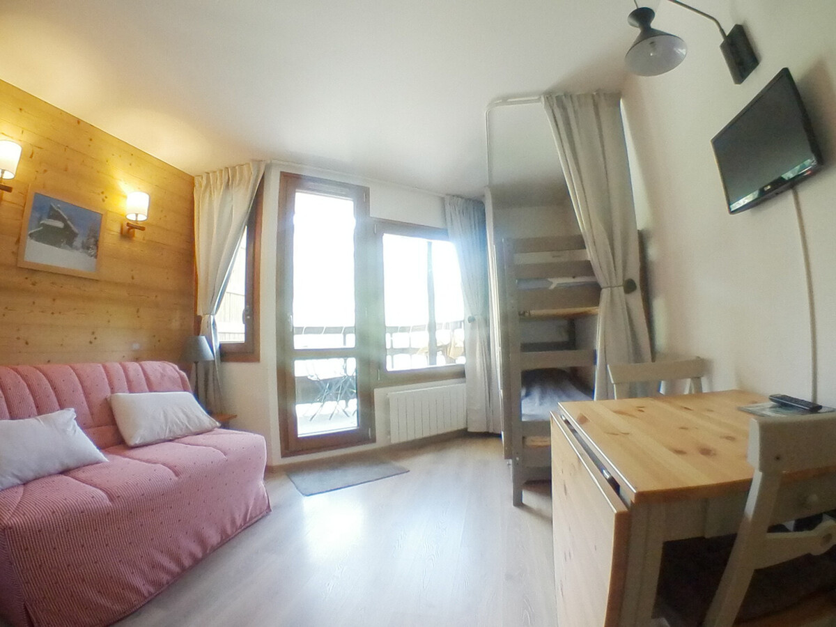 Studio rénové 4 pers, balcon, skis aux pieds à Avoriaz - Photo 1
