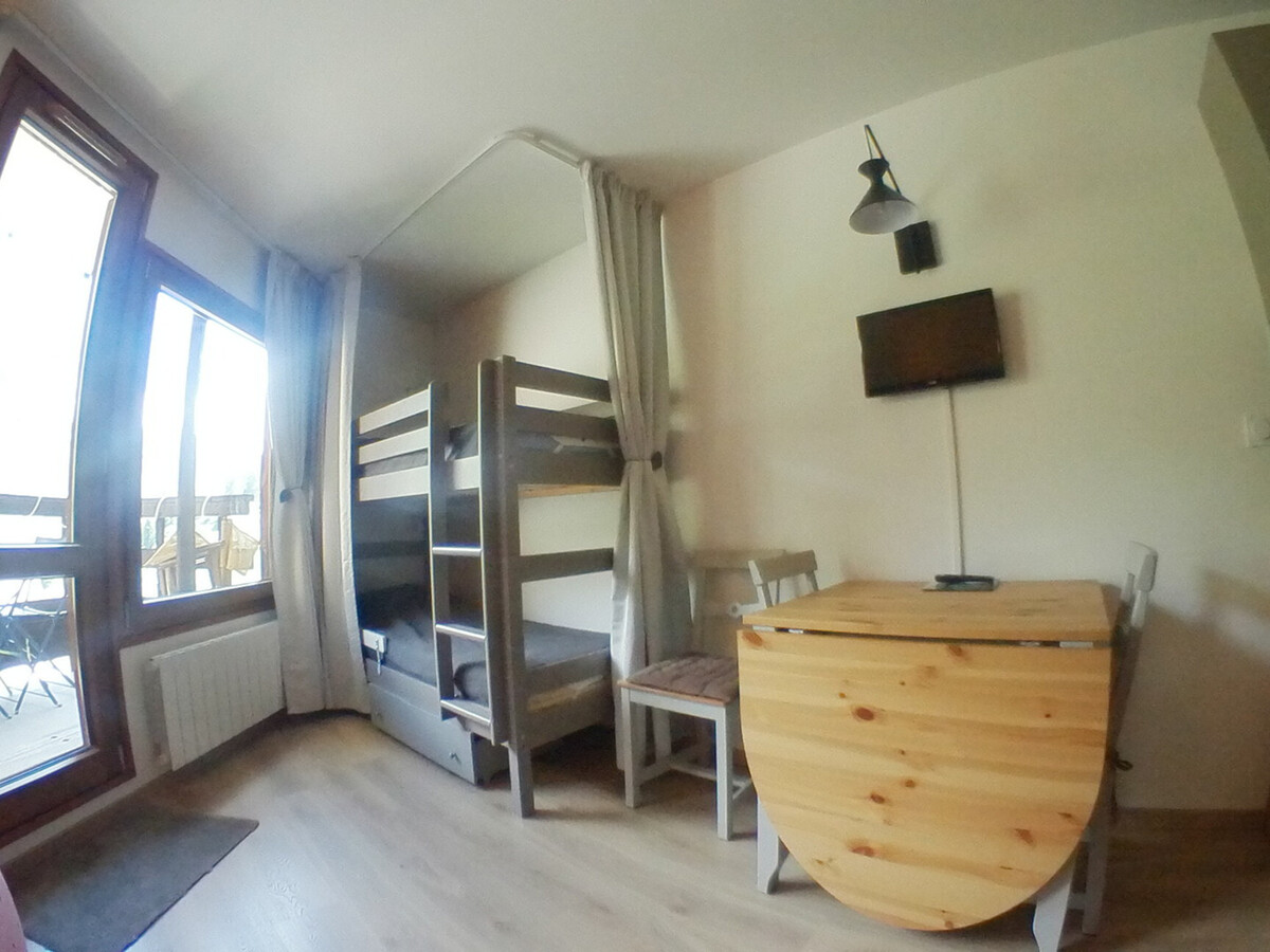 Studio rénové 4 pers, balcon, skis aux pieds à Avoriaz - Photo 2