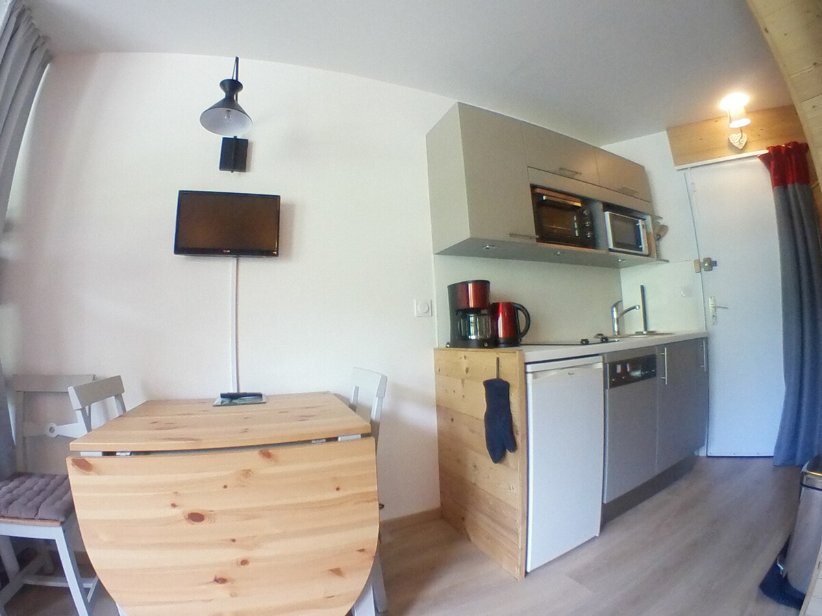 Studio rénové 4 pers, balcon, skis aux pieds à Avoriaz - Photo 3