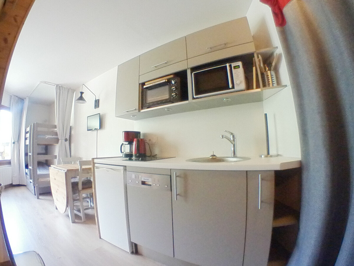 Studio rénové 4 pers, balcon, skis aux pieds à Avoriaz - Photo 6