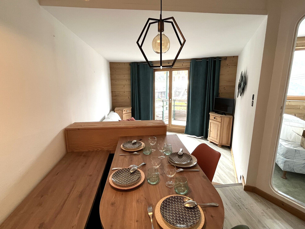 Appartement rénové Avoriaz, balcon vue vallée - Photo 4