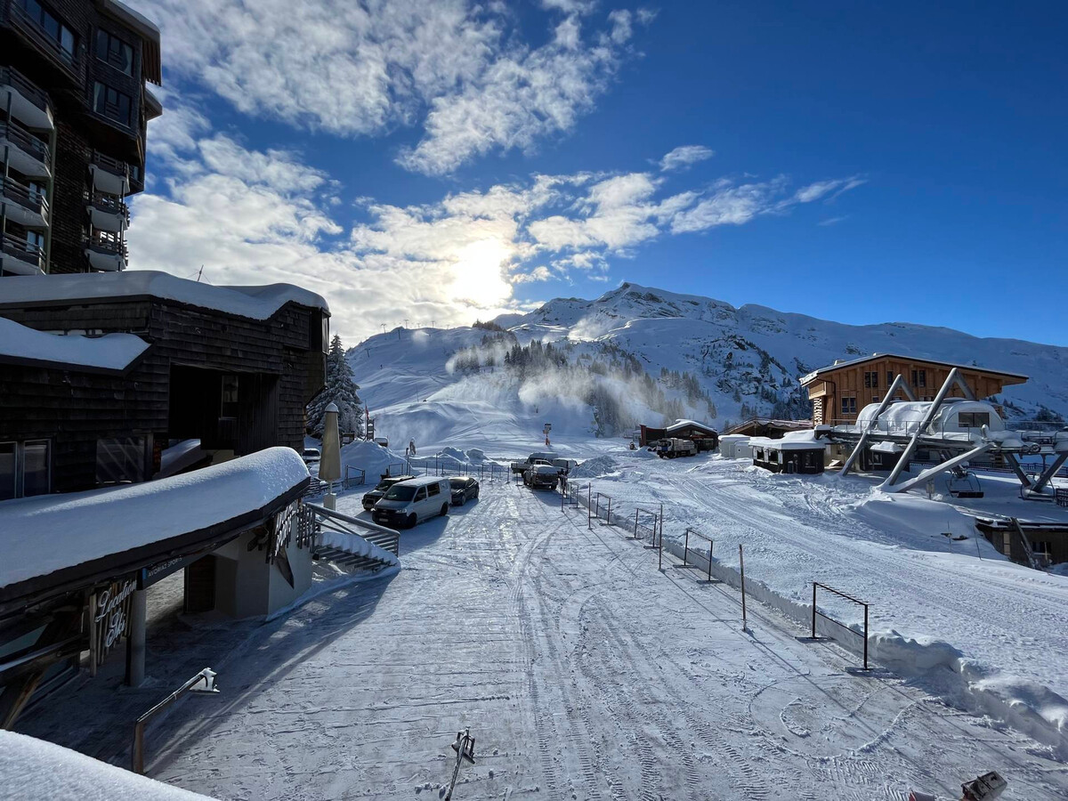 Appartement rénové Avoriaz, balcon vue vallée - Photo 11