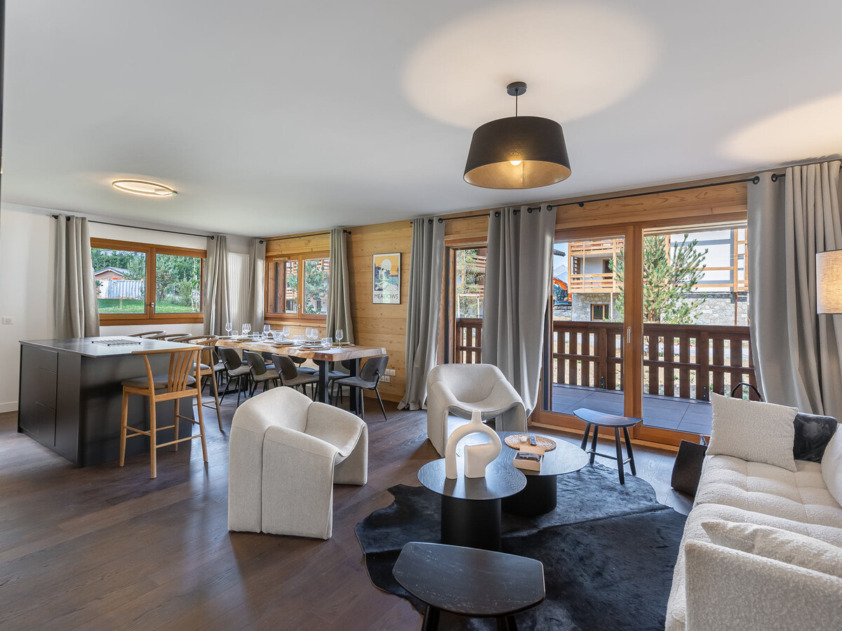 Appartement 3 chambres Megève, 100m² avec parking couvert - Photo 2