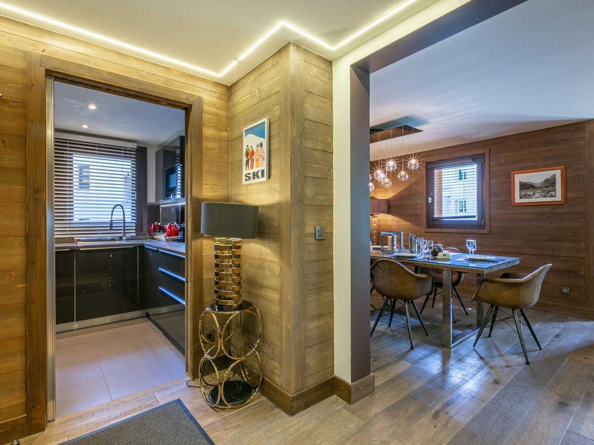 Appartement 6 pers. balcon sud & cheminée à Val-d'Isère - Photo 5