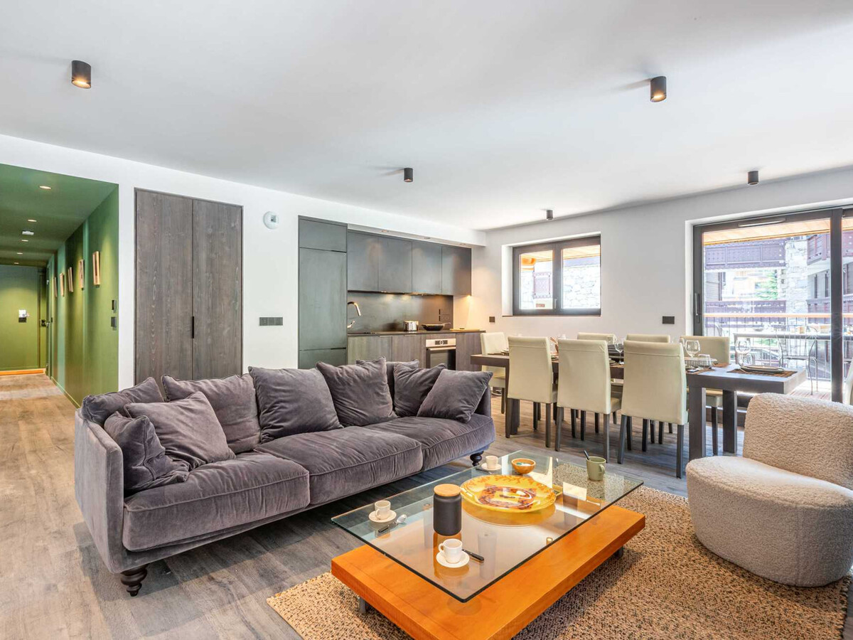 Appartement 8 pers. skis aux pieds, terrasse vue Bellevarde - Photo 1