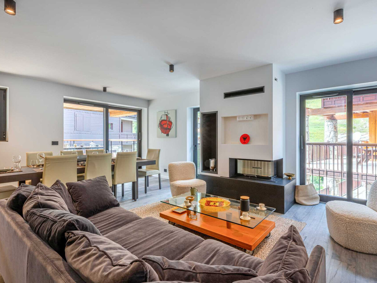 Appartement 8 pers. skis aux pieds, terrasse vue Bellevarde - Photo 2
