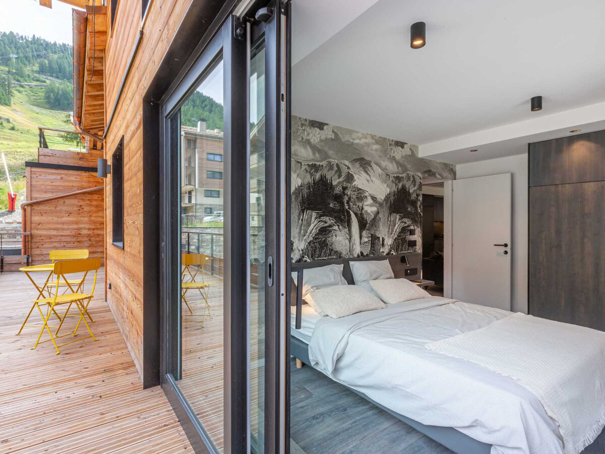 Appartement 8 pers. skis aux pieds, terrasse vue Bellevarde - Photo 9