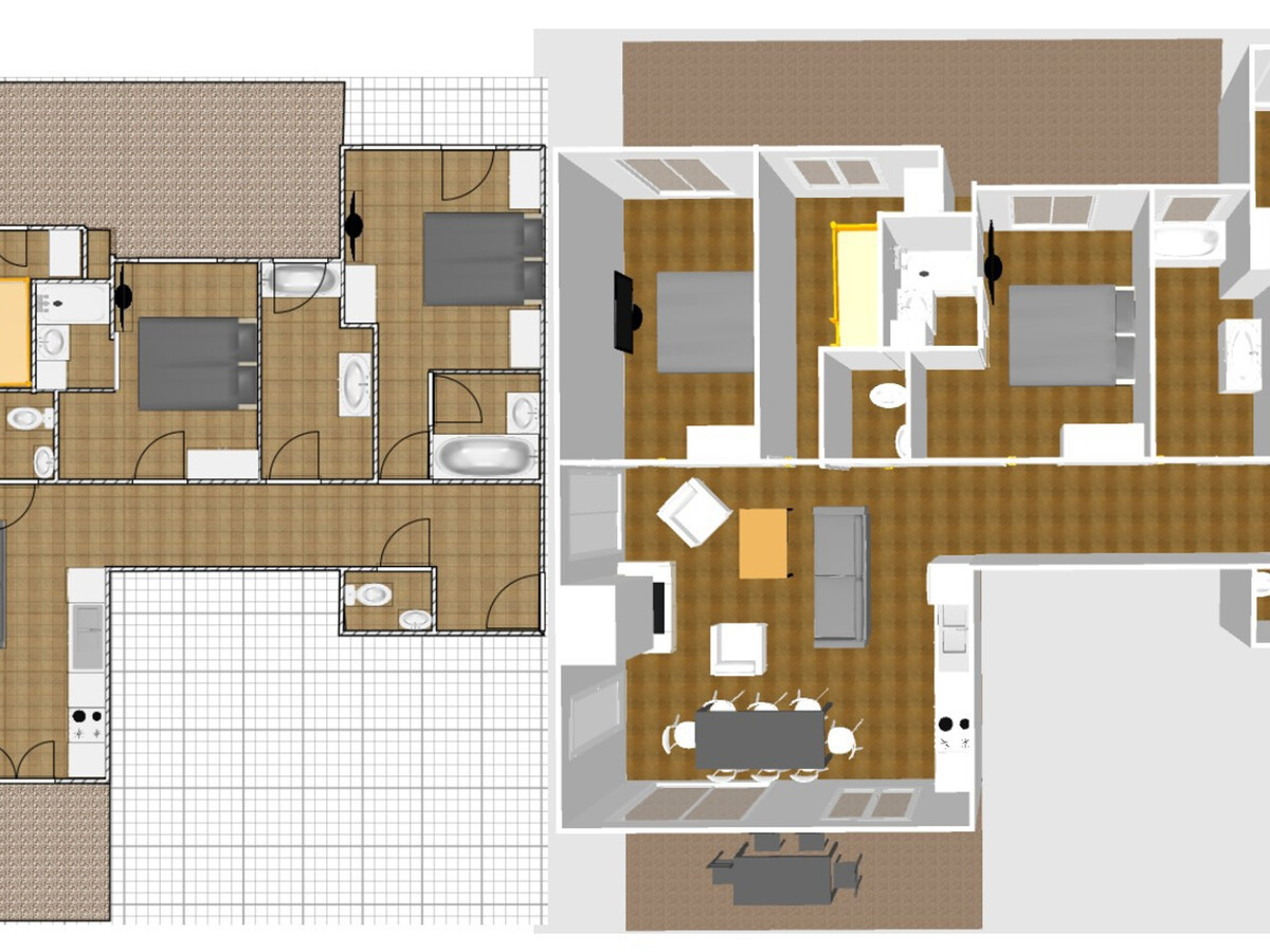 Appartement 8 pers. skis aux pieds, terrasse vue Bellevarde - Photo 16