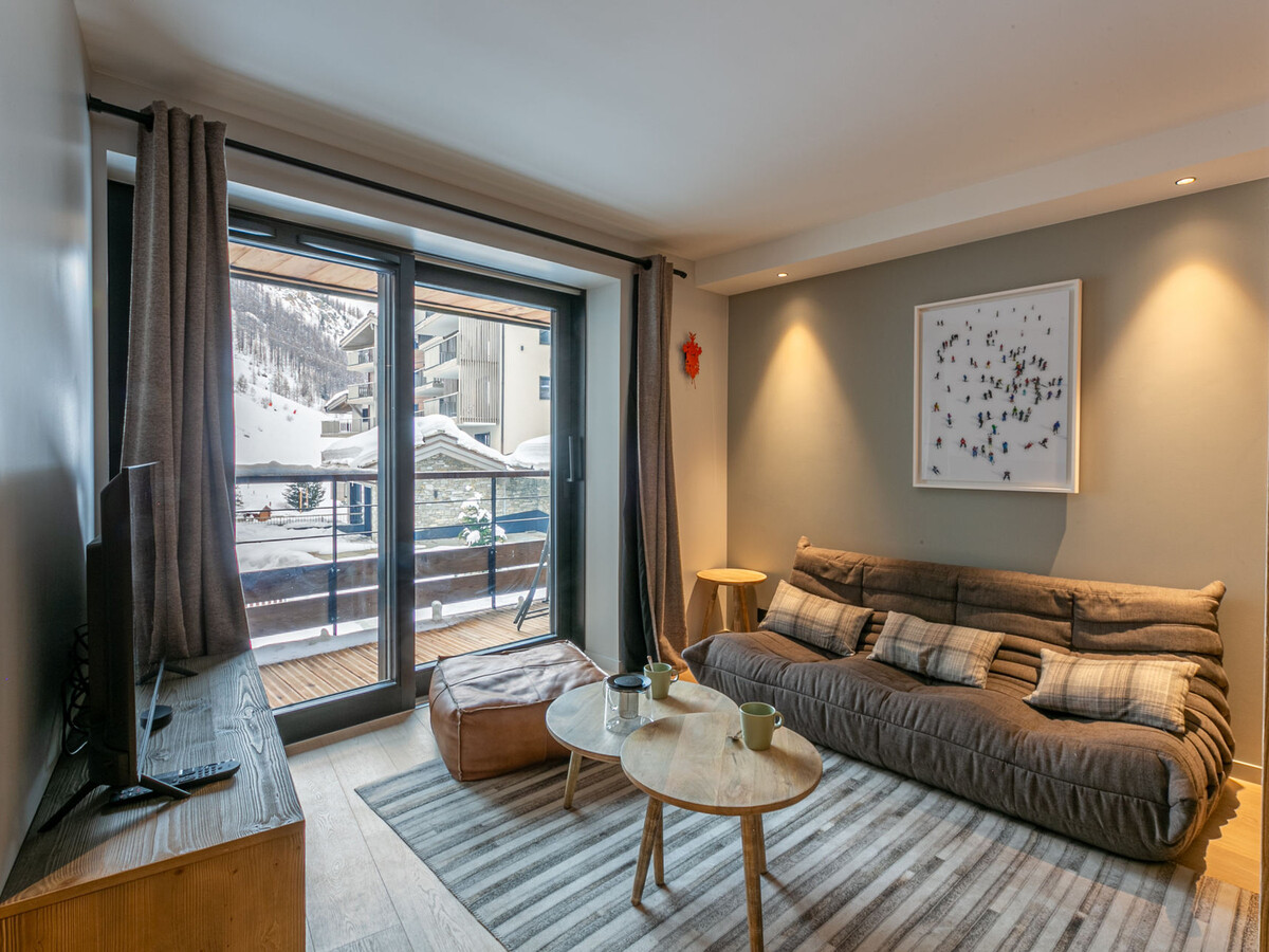 Appartement 4 pers. avec accès skis aux pieds à Val-d'Isère - Photo 1