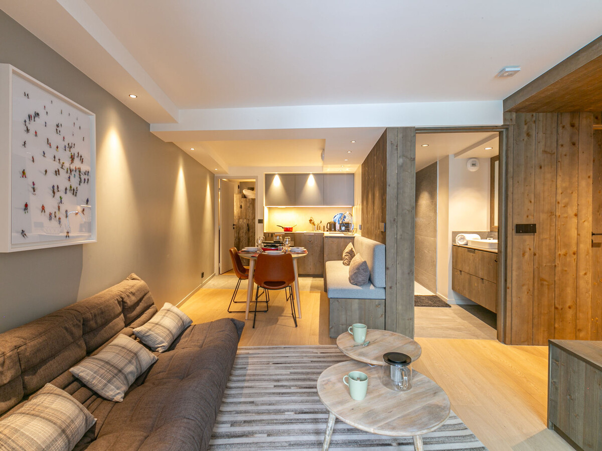 Appartement 4 pers. avec accès skis aux pieds à Val-d'Isère - Photo 2