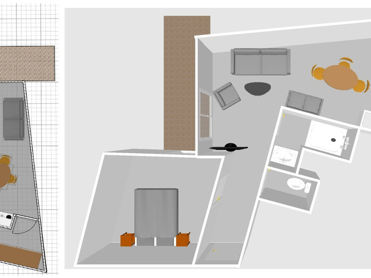 Appartement 4 pers. avec accès skis aux pieds à Val-d'Isère - Photo 12