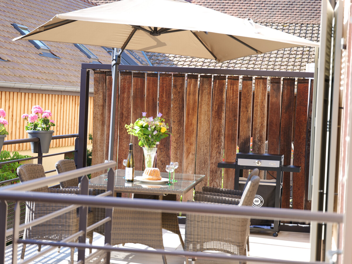 Gîte rénové 4 pers, terrasse et vue sur l'église à Hunawihr - Photo 28