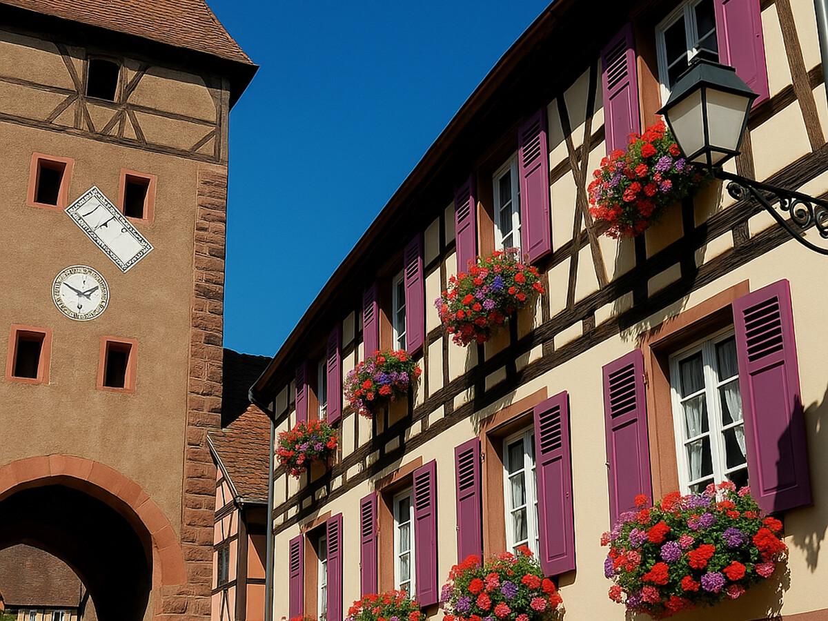 Maison XVIIIème siècle aux remparts d'Ammerschwihr - Photo 1