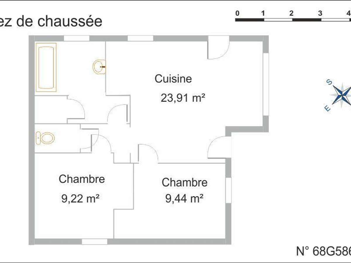 Gîte familial 4 pers. à Altkirch - Terrasse, jardin, parking - Photo 18