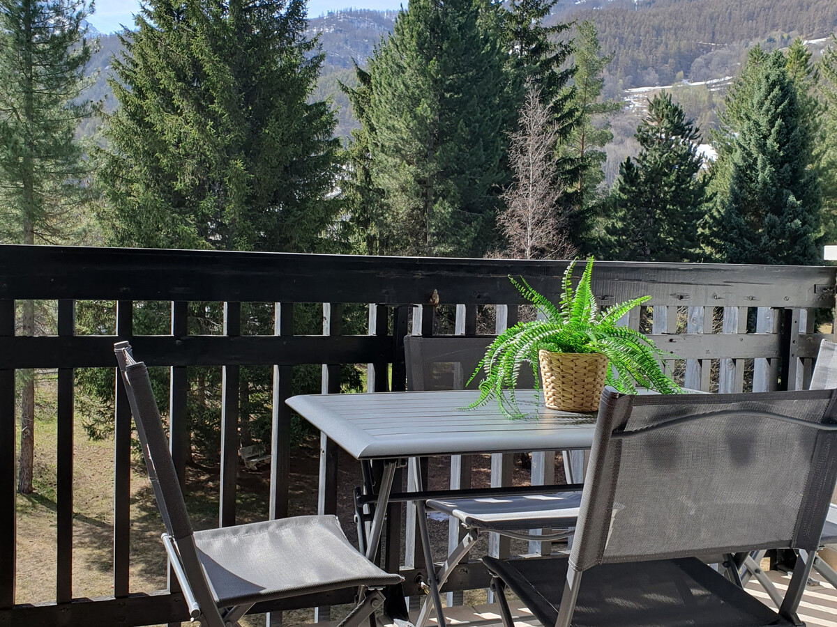 Studio 4 pers. Serre Chevalier, balcon, parking privé - Photo 5